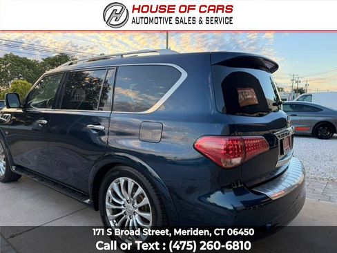 Used 2015 INFINITI QX80 4WD w/ Deluxe Technology Package image 8
