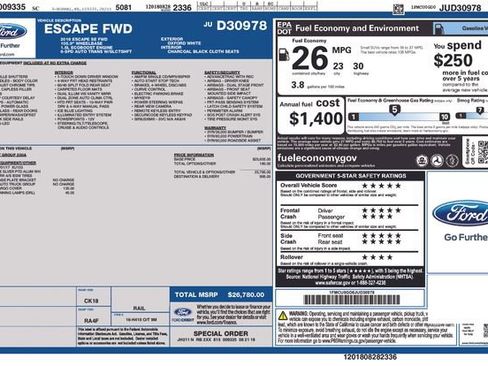 Used 2018 Ford Escape SE image 32