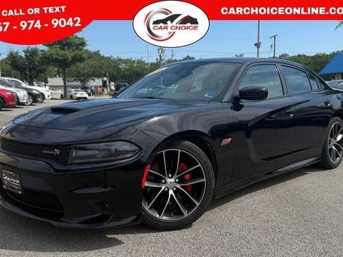 Used 2016 Dodge Charger R/T Scat Pack w/ Beats Audio Group RWD image 1