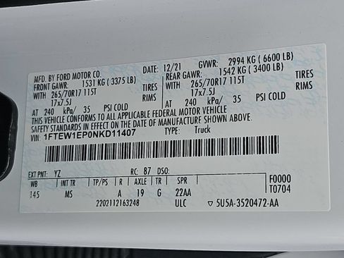 Used 2022 Ford F150 XLT w/ Trailer Tow Package AWD/4WD image 37