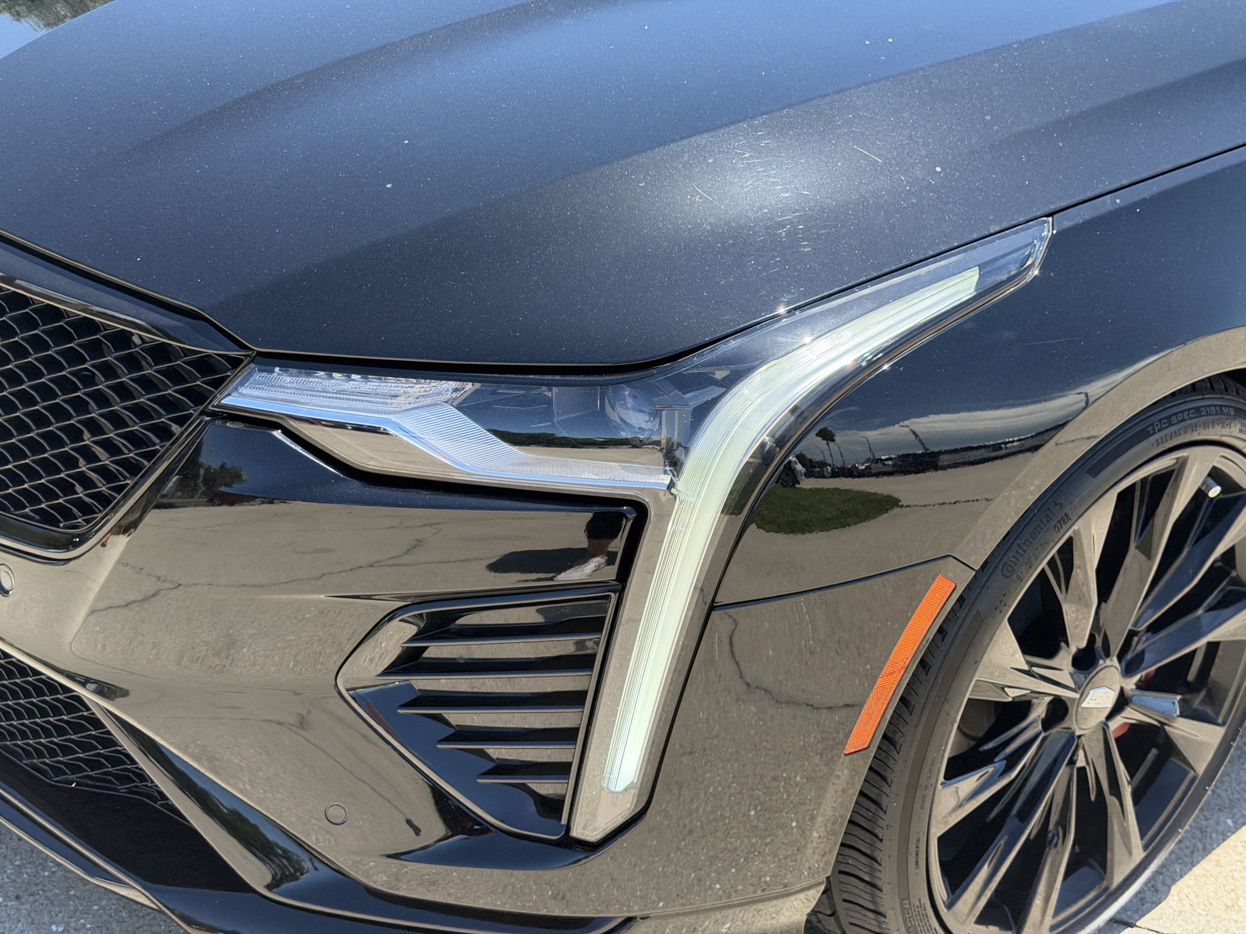 Certified 2023 Cadillac CT4 V w/ Navigation Package RWD image 8