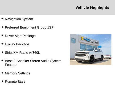 Used 2022 Chevrolet Tahoe RST w/ Luxury Package image 2