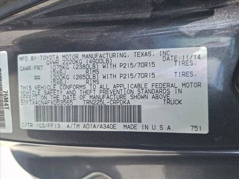Used 2015 Toyota Tacoma 2WD Access Cab w/ Convenience Package image 19