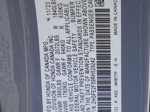 Used 2024 Honda Civic Sport image 25