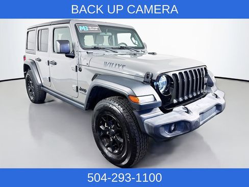 Used 2020 Jeep Wrangler Unlimited Willys image 3