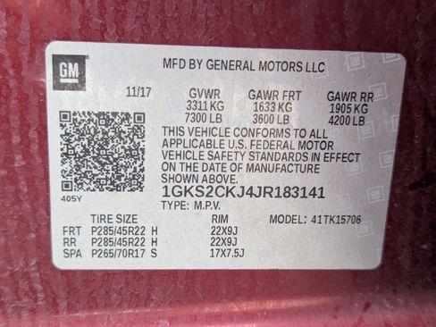 Used 2018 GMC Yukon Denali w/ Denali Ultimate Package AWD/4WD image 56
