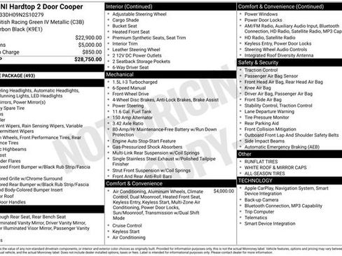 Used 2022 MINI Cooper 2-Door Hardtop image 33