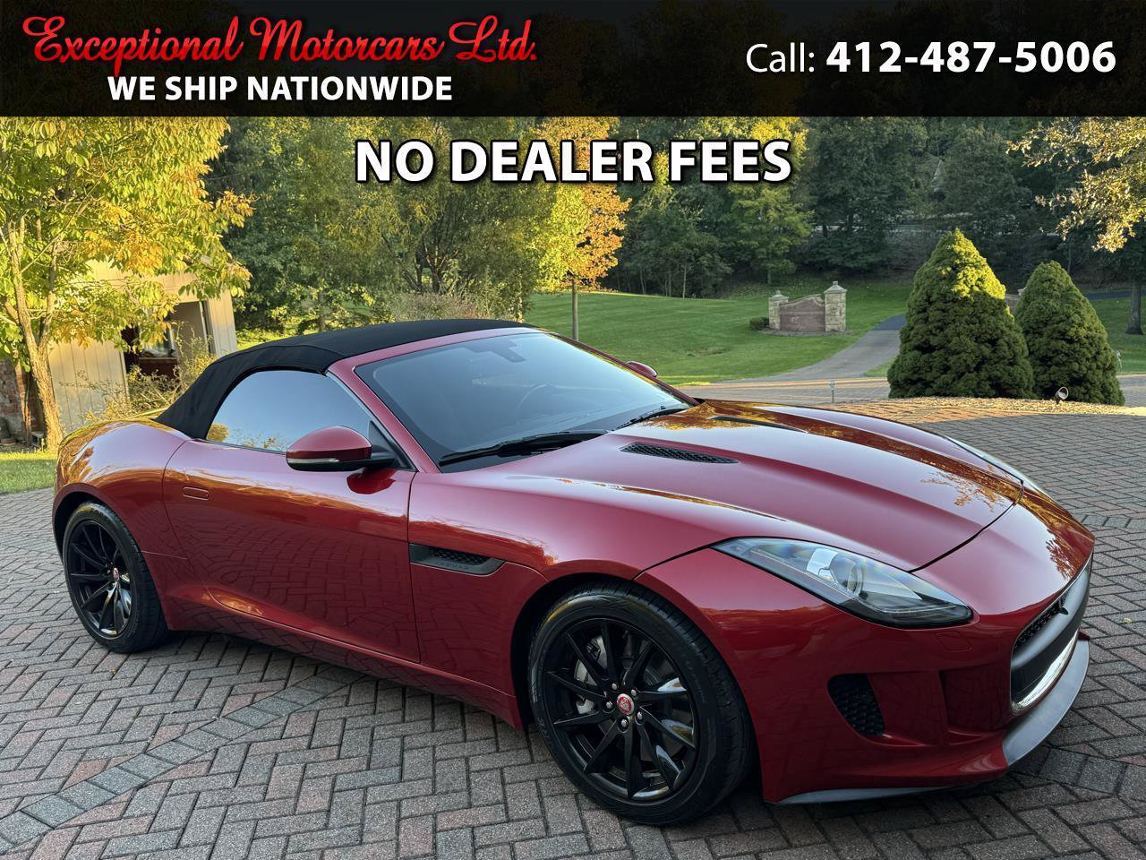 Used 2015 Jaguar F-TYPE Convertible RWD image 1