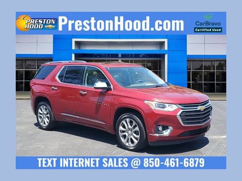 Certified 2020 Chevrolet Traverse Premier w/ LPO, Cargo Package FWD image 1