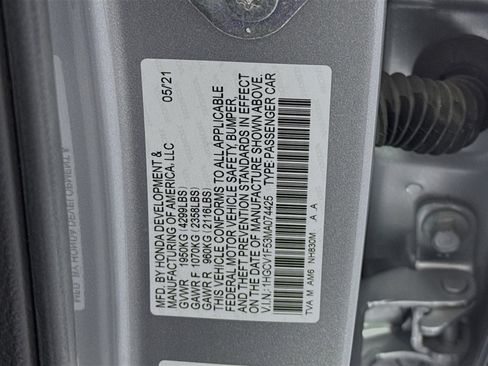 Certified 2021 Honda Accord EX-L image 32