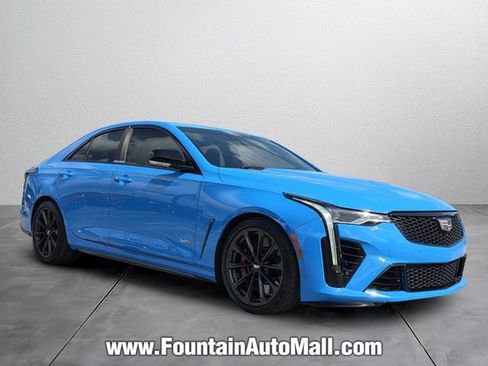 Used 2023 Cadillac CT4 V Blackwing w/ Technology Package RWD image 6