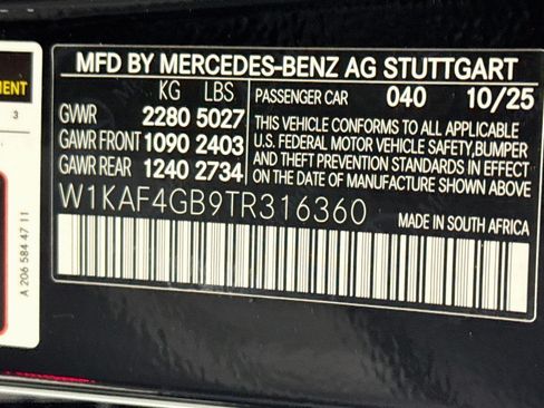 Used 2026 Mercedes-Benz C 300 Sedan image 26