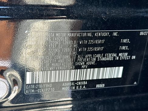 Certified 2022 Toyota RAV4 LE AWD/4WD image 56
