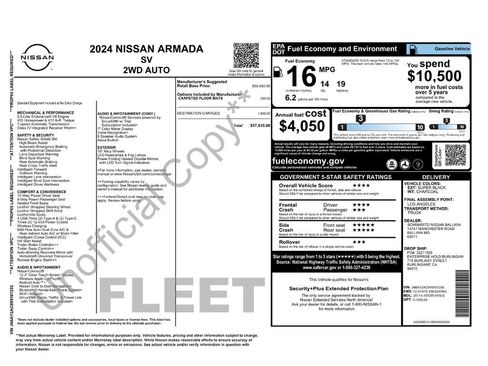 Used 2024 Nissan Armada SV image 17