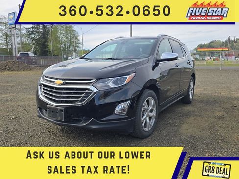 Used 2021 Chevrolet Equinox Premier w/ LPO, Cargo Package FWD image 1