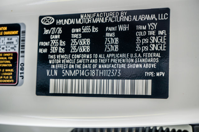 Certified 2026 Hyundai Santa Fe SE FWD image 37
