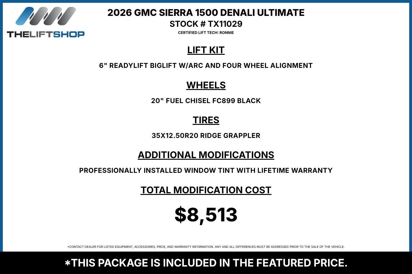 Used 2026 GMC Sierra 1500 Denali Ultimate AWD/4WD image 2
