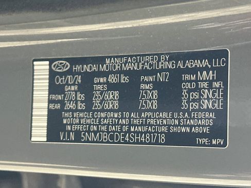 Used 2025 Hyundai Tucson SEL AWD/4WD image 12