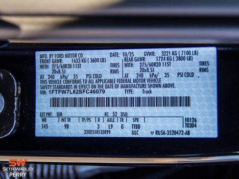 New 2025 Ford F150 Platinum w/ FX4 Off-Road Package image 41