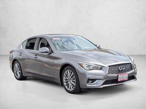 Used 2023 INFINITI Q50 Luxe w/ Cargo Package RWD image 4