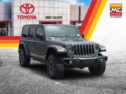 Used 2021 Jeep Wrangler Unlimited Rubicon 4xe w/ Steel Bumper Group AWD/4WD image 7