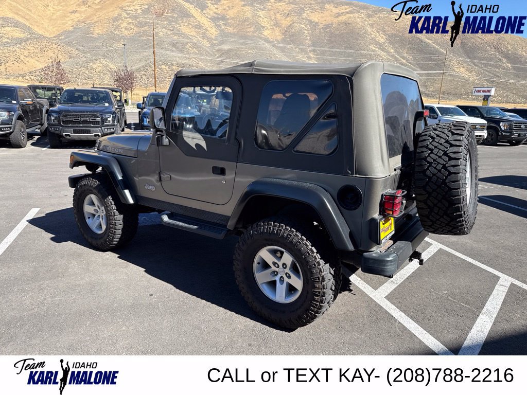Used 2003 Jeep Wrangler Rubicon AWD/4WD image 12