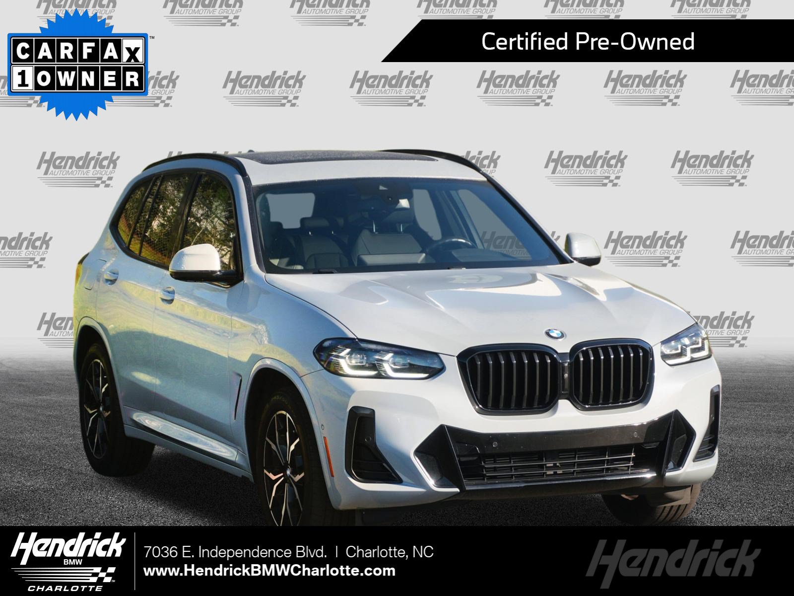 Certified 2023 BMW X3 xDrive30i w/ M Sport Package AWD/4WD image 1
