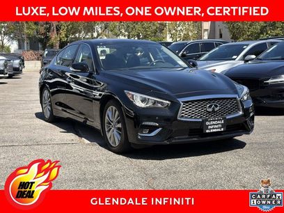 Certified 2023 INFINITI Q50 Luxe w/ Cargo Package