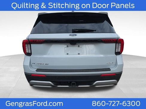 Certified 2025 Ford Explorer Platinum w/ LUX Leather Package AWD/4WD image 7