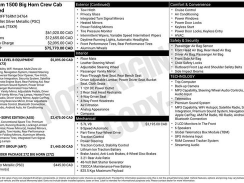 Used 2024 RAM 1500 Big Horn AWD/4WD image 2