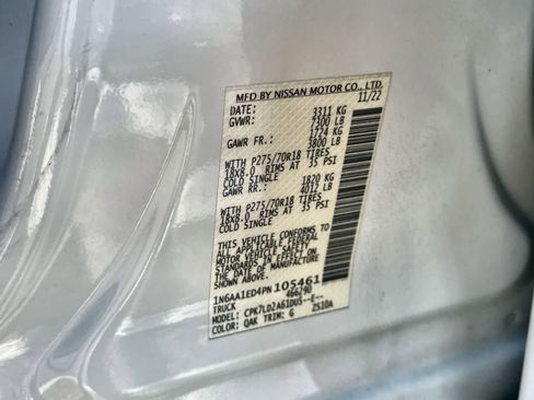 Used 2023 Nissan Titan PRO-4X image 21