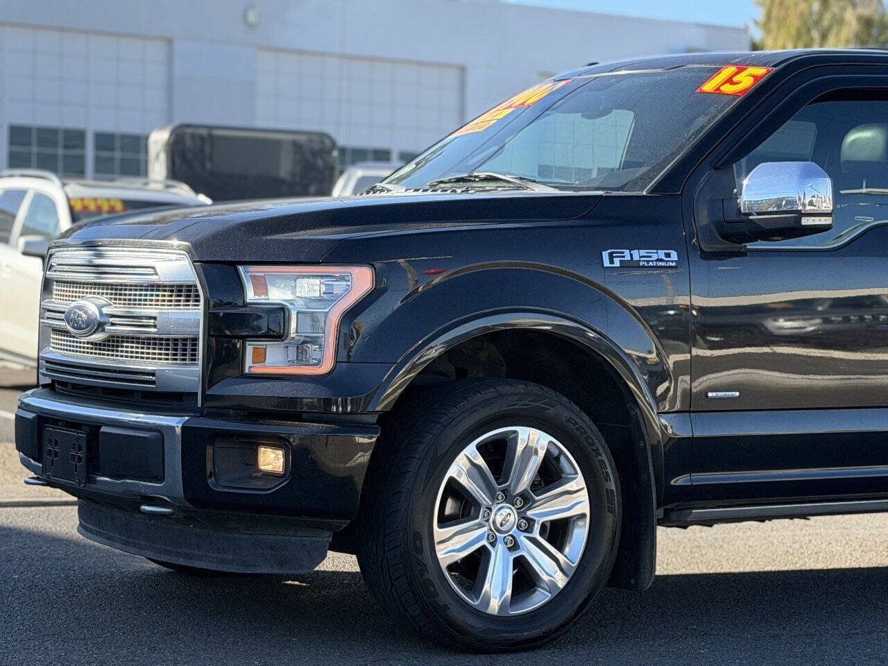 Used 2015 Ford F150 Platinum w/ Max Trailer Tow Package AWD/4WD image 4