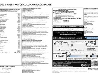 Certified 2024 Rolls-Royce Cullinan Black Badge w/ Driver's Package video 2