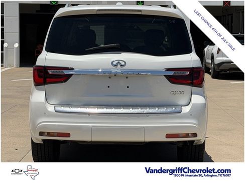 Used 2021 INFINITI QX80 Luxe w/ Cargo Package RWD image 5