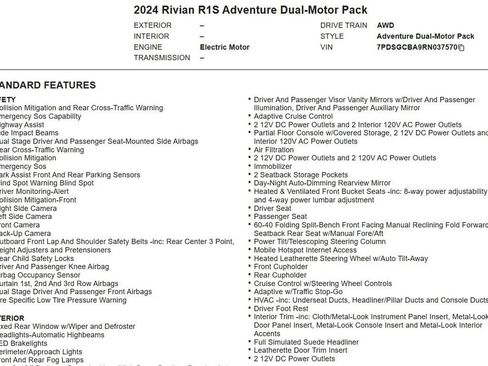 Used 2024 Rivian R1S Adventure image 23
