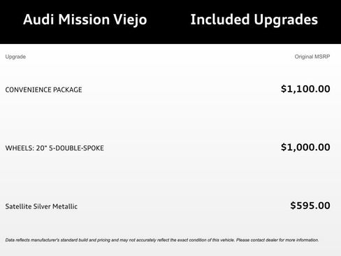 Certified 2025 Audi Q7 2.0T Premium w/ Convenience Package image 6