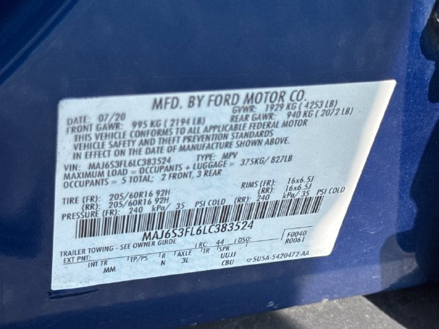 Used 2020 Ford EcoSport S AWD/4WD image 29