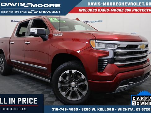 Used 2024 Chevrolet Silverado 1500 High Country w/ Technology Package AWD/4WD image 1