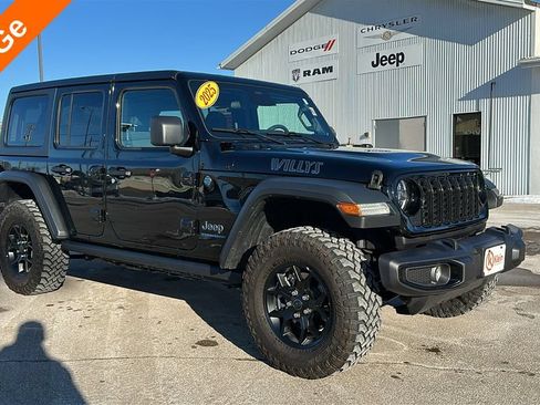 Used 2025 Jeep Wrangler Unlimited Sport S 4xe AWD/4WD image 1
