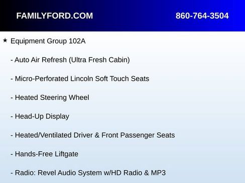 Certified 2023 Lincoln Corsair AWD w/ Equipment Group 102A image 6