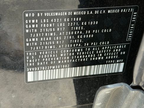Used 2023 Volkswagen Taos S w/ Driver Assistance Package FWD image 22