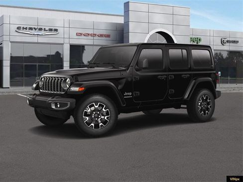 New 2025 Jeep Wrangler Sahara w/ Technology Group image 2
