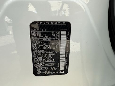 Certified 2023 INFINITI QX50 Sport image 27