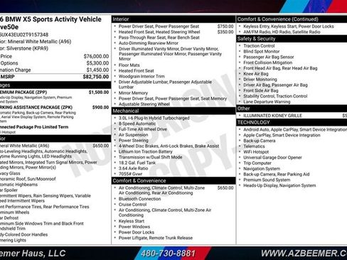 Used 2026 BMW X5 xDrive50e AWD/4WD image 3