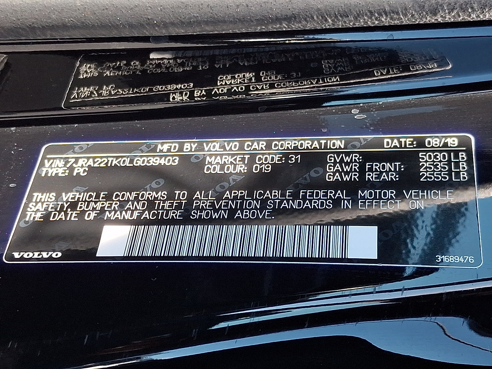 Used 2020 Volvo S60 T6 Momentum AWD/4WD image 24