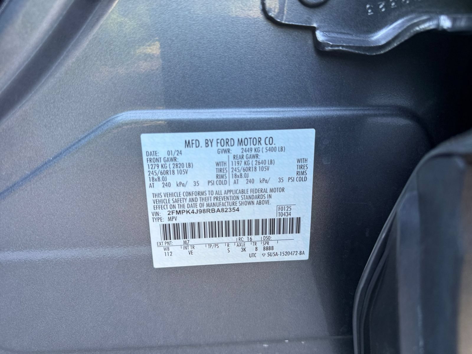Used 2024 Ford Edge SEL AWD/4WD image 29