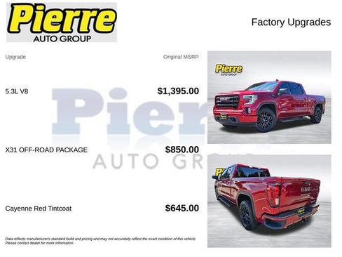 Used 2021 GMC Sierra 1500 Elevation w/ X31 Off-Road Package AWD/4WD image 14