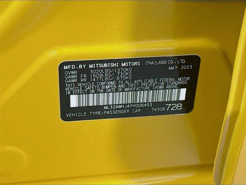 Used 2023 Mitsubishi Mirage Black Edition image 32