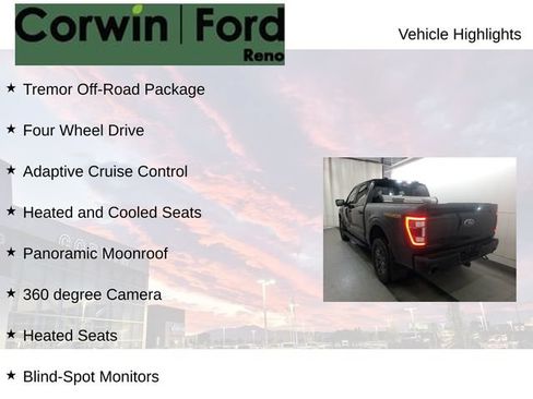 Used 2022 Ford F150 Tremor w/ Equipment Group 402A High AWD/4WD image 6