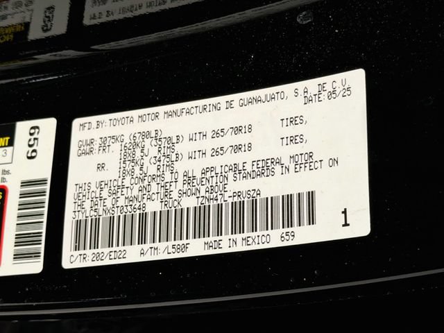 Certified 2025 Toyota Tacoma TRD Pro AWD/4WD image 25